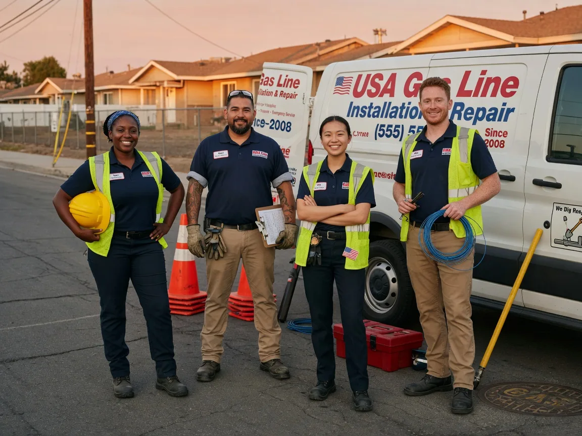 Gas Line Installation company in Guffey, CO